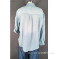 Ladie&#39;s Shirt Collar Long Sleeve Shirt